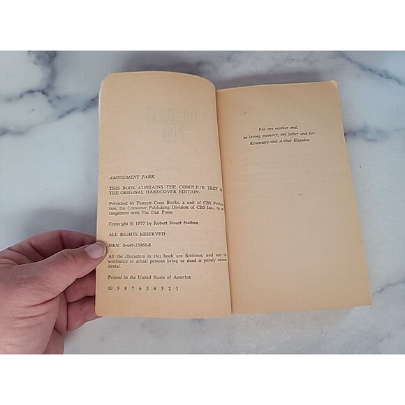 Amusement Park By Robert Stuart Nathan Paperback - Picture 4 of 10